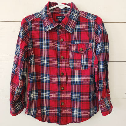 Size 4T | Baby Gap Red Flannel