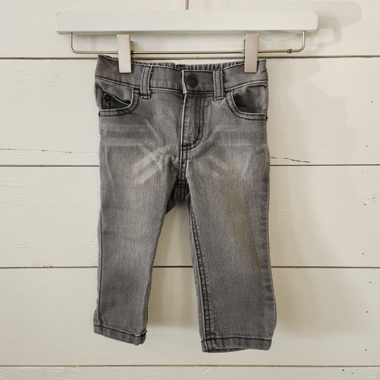 Size 6-12m | Crazy 8 Grey Skinny Jeans