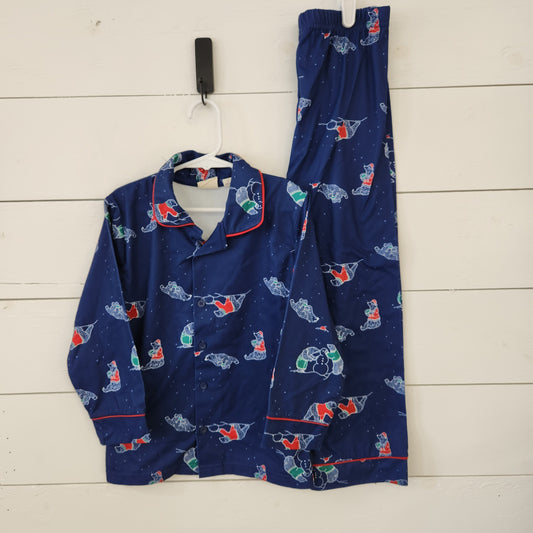 Size 5 | Outdoor Kids Navy Polar Bear PJ Set