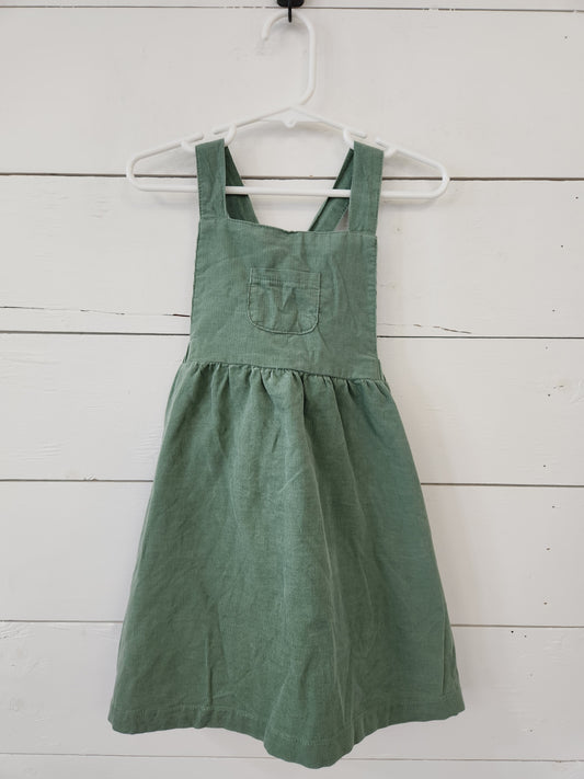 Size 2t | Angel Dear Corduroy Overall Dress