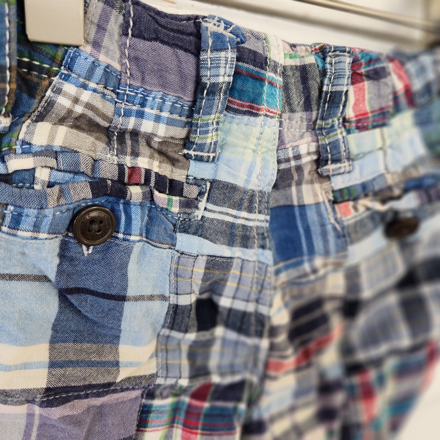 Size 2t | Gap Plaid Shorts -Blue