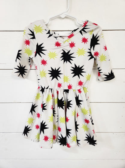 Size 2t | DotDotSmile Multi-Paint Dress