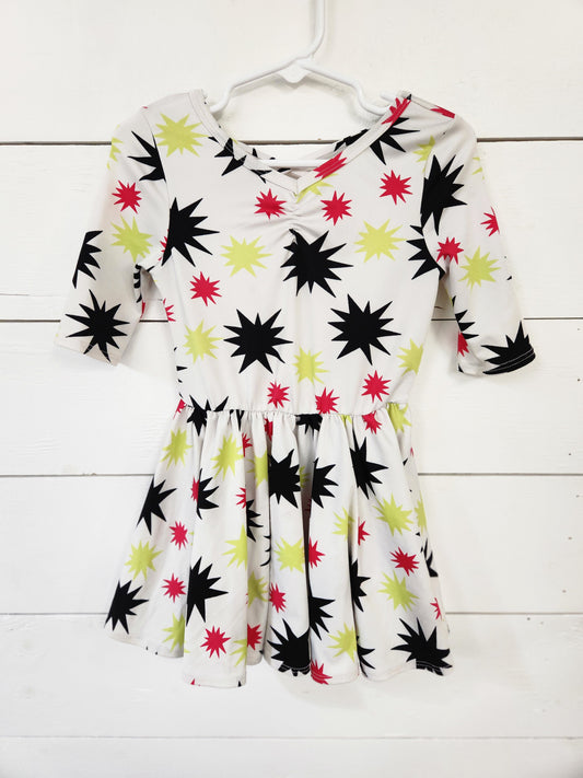 Size 2t | DotDotSmile Starburst Dress