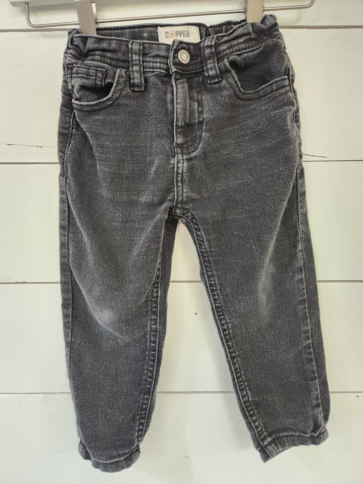 Size 3t | Copper Denim Black Jeans