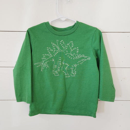 Size 2t | Gap Longsleeve Dino Shirt
