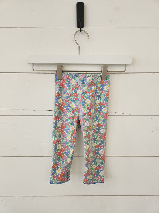 Size 6-12m | Baby Boden Floral Leggings