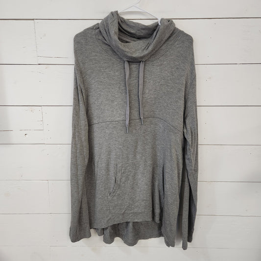 Size XL | Nursing Queen Grey Long Sleeve Shirt