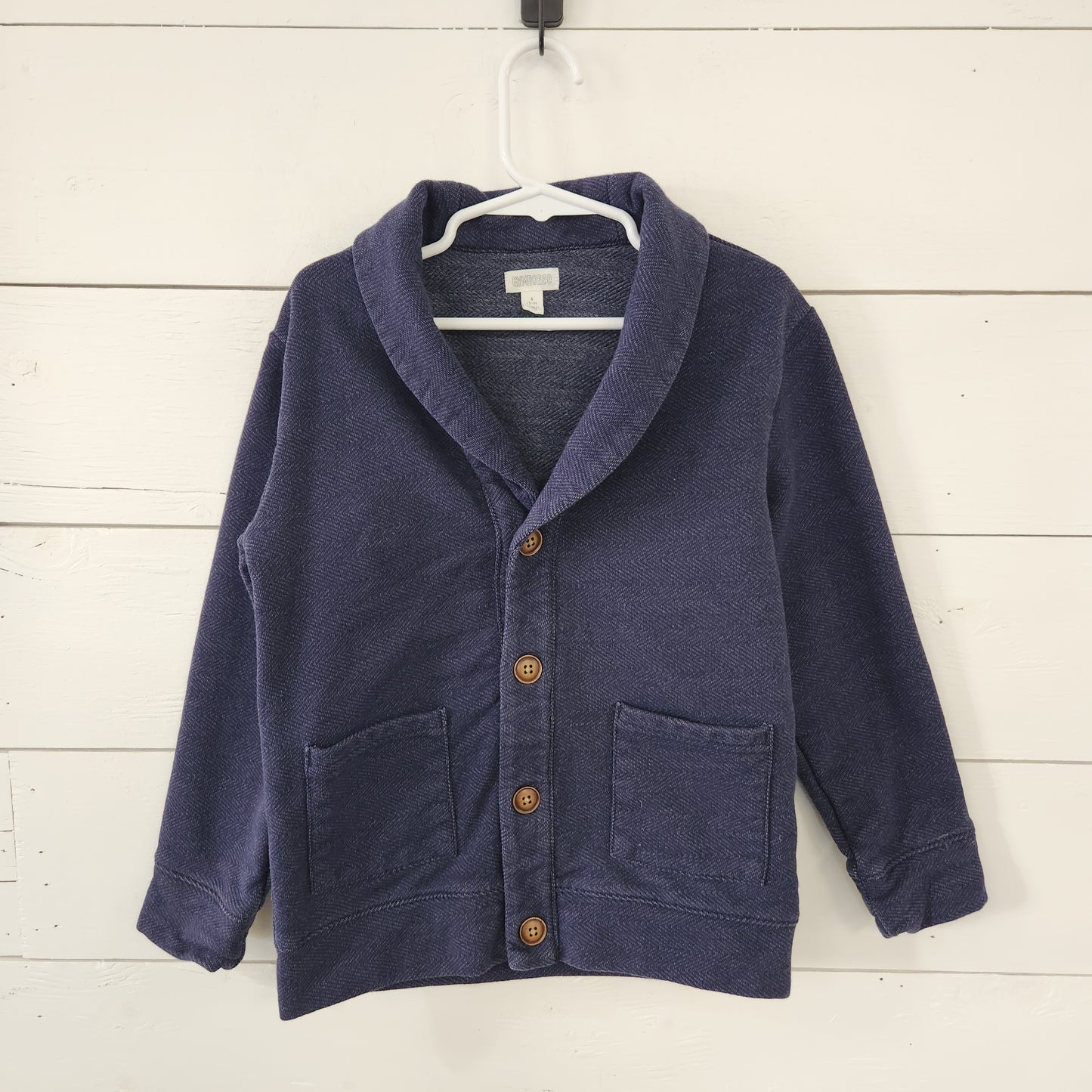 Size 5-6 | Gymboree Shawl-Collar Cardigan