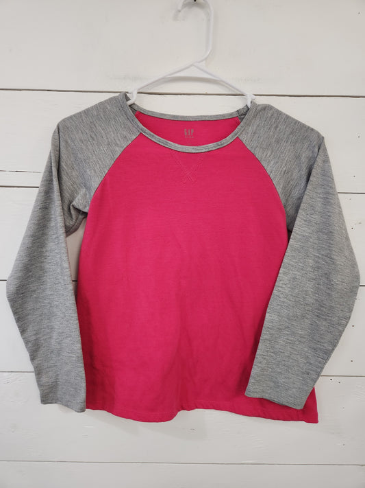 Size 8 | Gap pink and Grey shirt