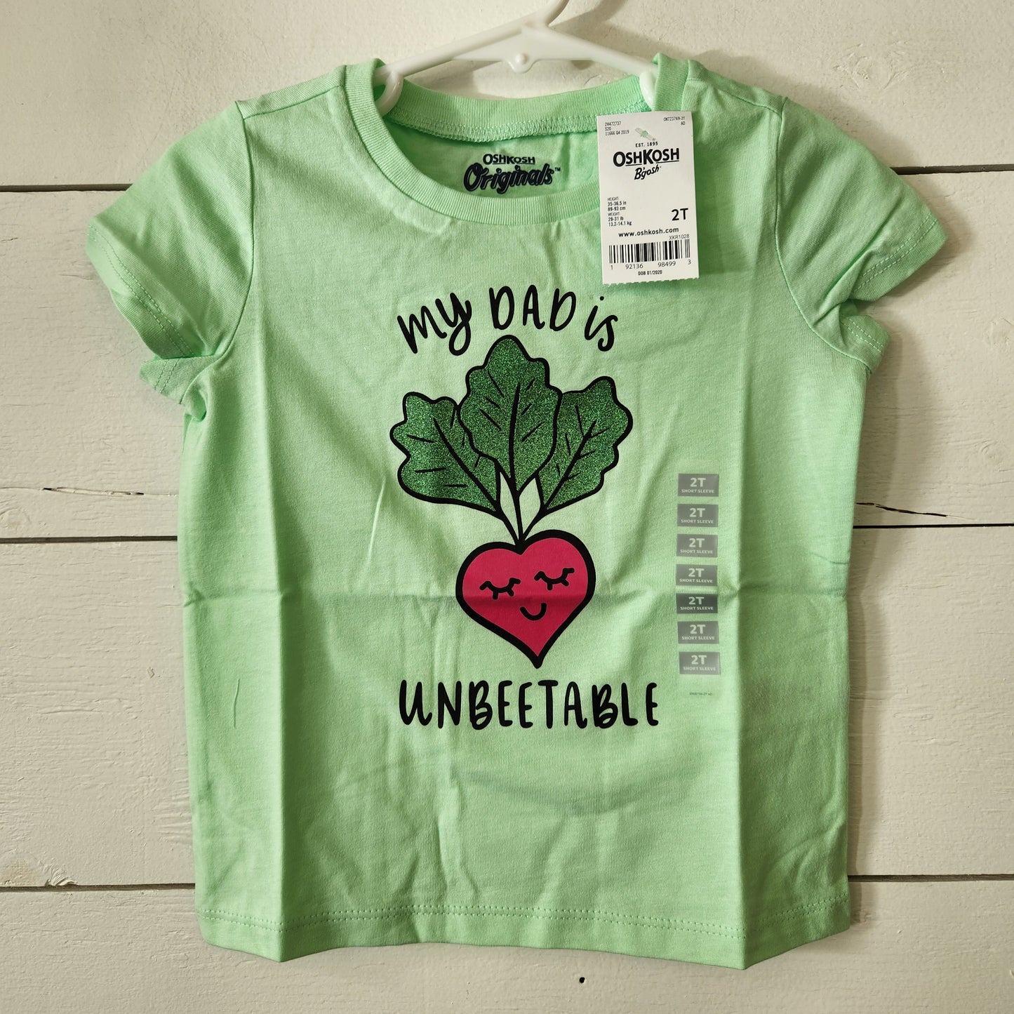 Size 2t | Oshkosh Beet tshirt NWT