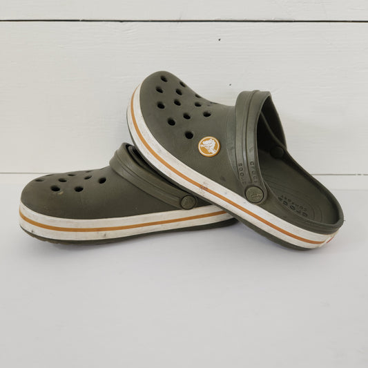 Size 12 | Crocs green