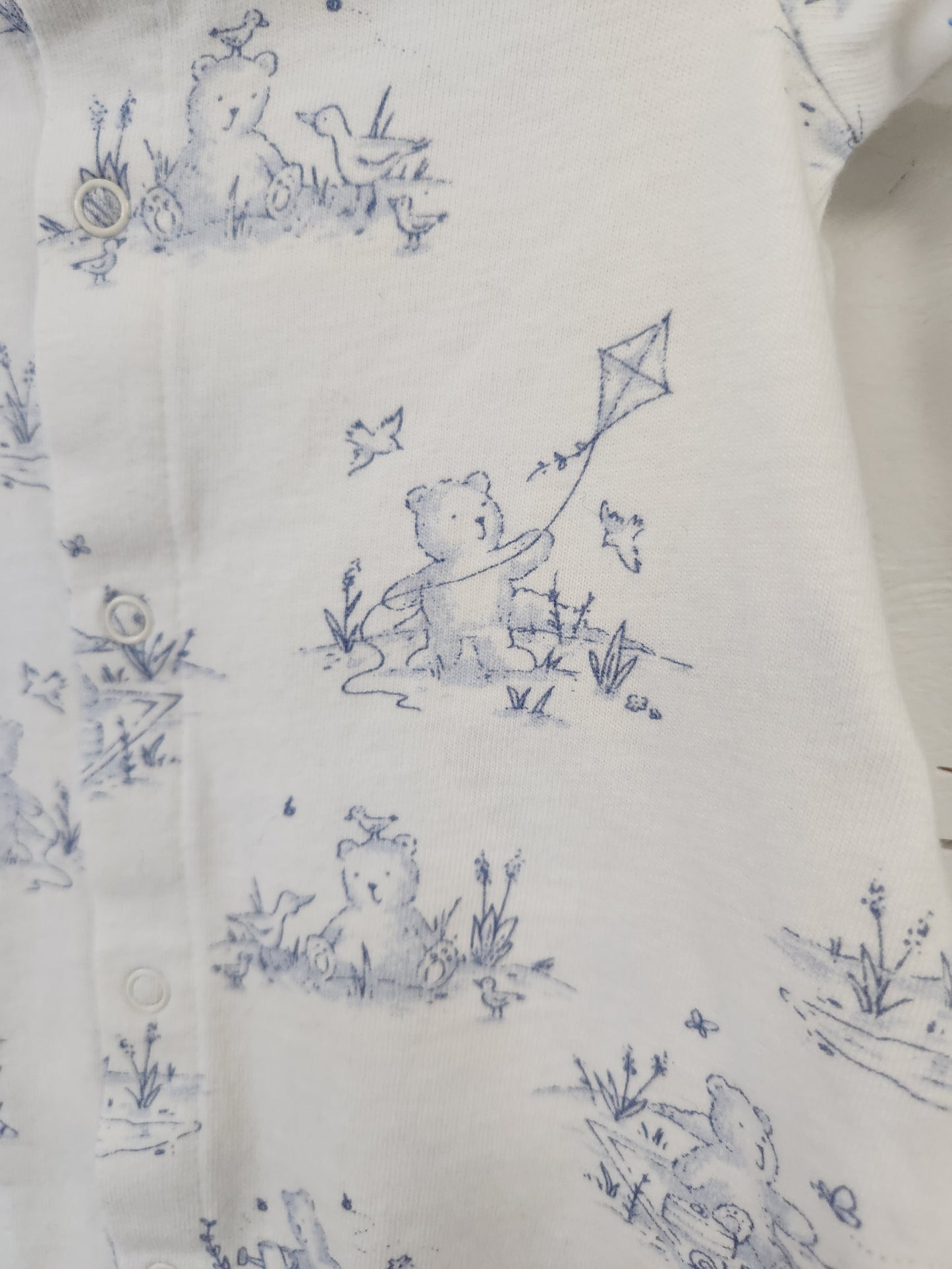 Size 0-3m | Gap Blue Bear Sleep Gown