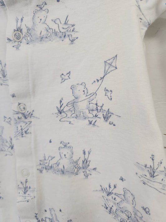 Size 0-3m | Gap Blue Bear Sleep Gown