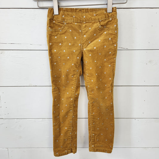 Size 4t | H&M Mustard Corduroy Pants