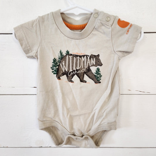 Size 3m | Carhartt Wildman Baby Onesie
