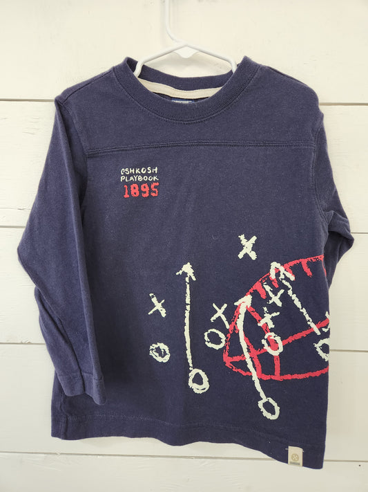 Size 4t | Oshkosh football Longsleeve