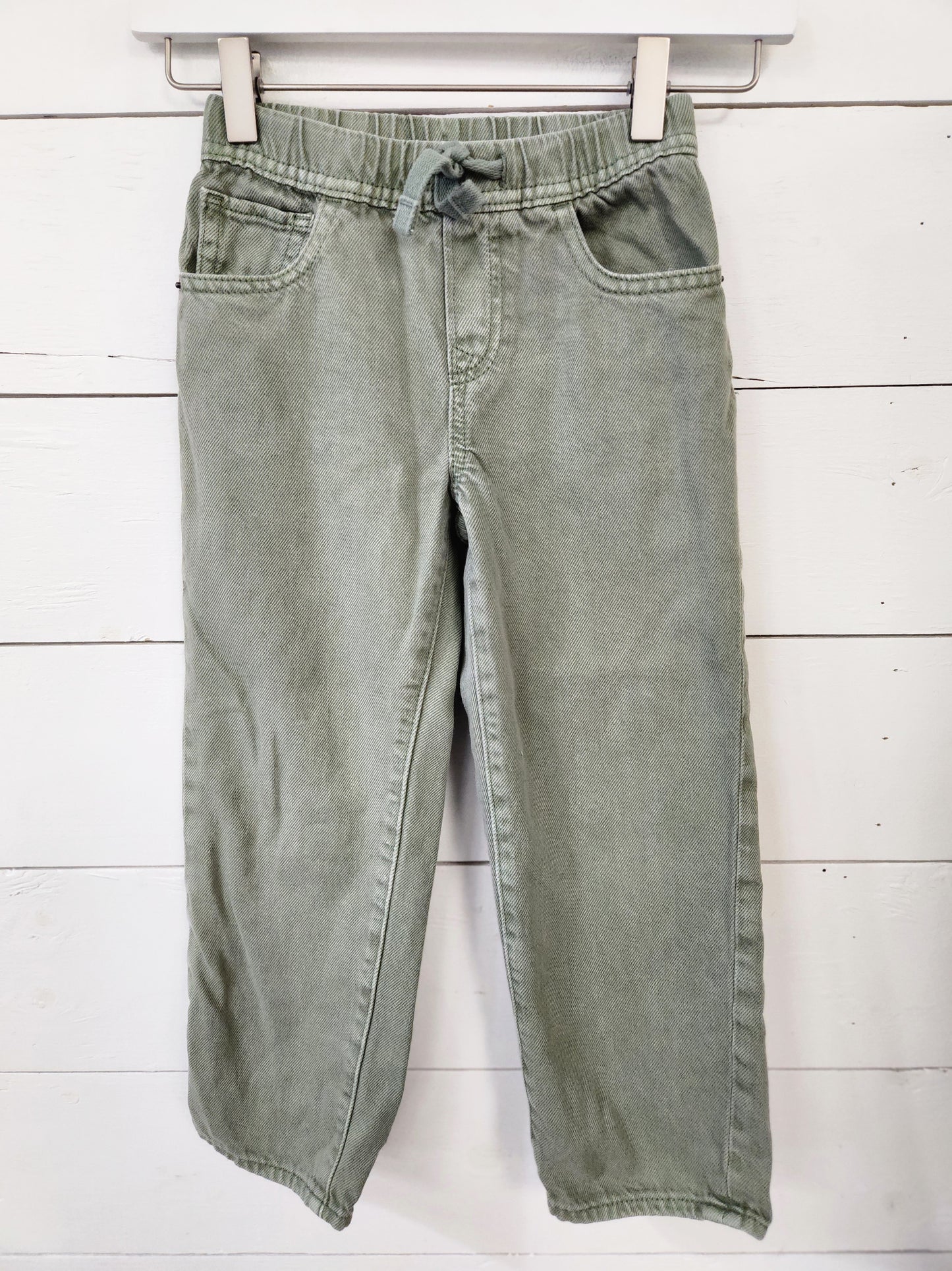 Size 5 | Gap Green Denim Baggy Pants