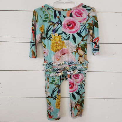 Size 18-24m | Posh Peanut Floral Bodysuit *wear
