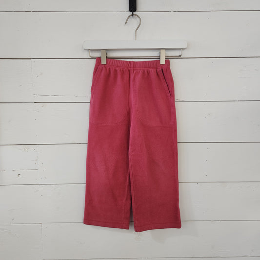 Size 5 | Hanna Andersson Pink Fleece Pants
