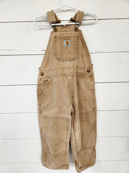 Size 3t | Carhartt Bib Overalls -broke in