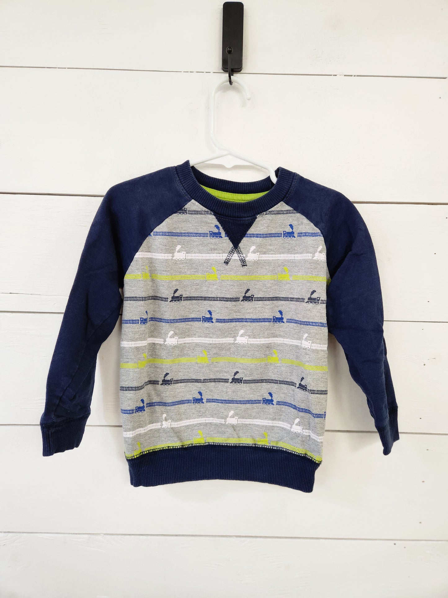 Size 3t | Copper Denim Train Crew Shirt