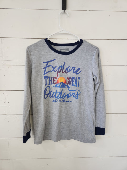Size 10-12 | Eddie Bauer Explore Long Sleeve