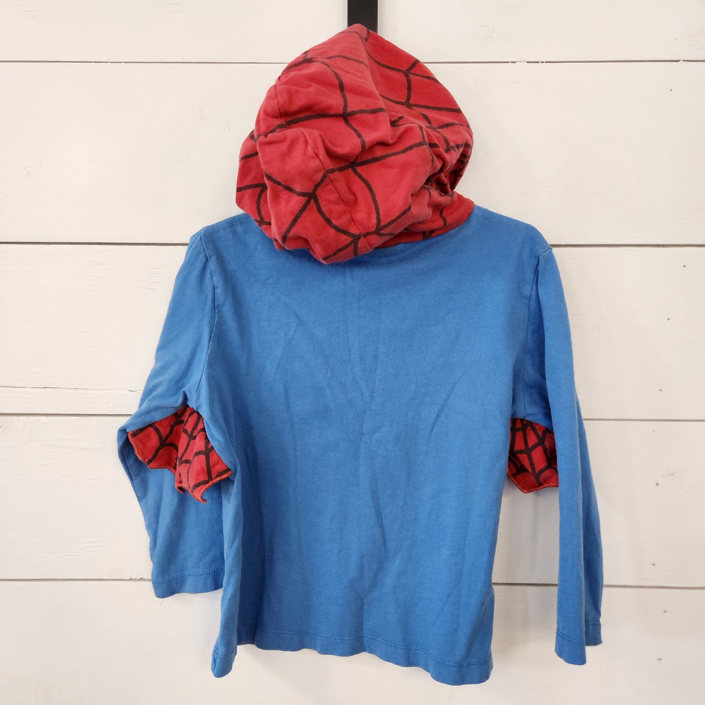 Size 3t | Gap Old Style Spiderman Hooded Shirt