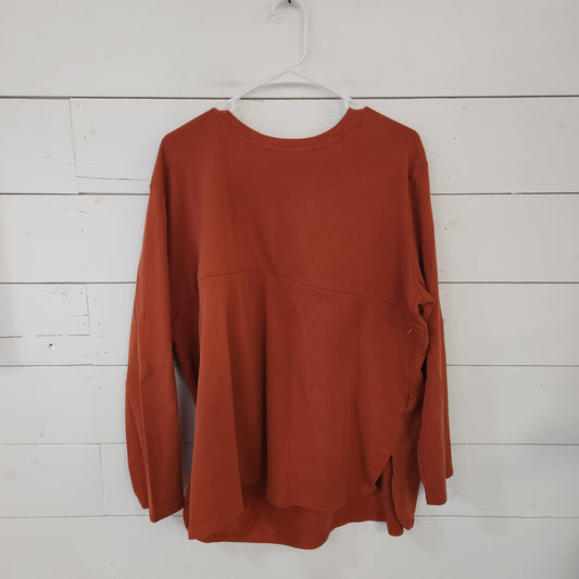 Size 1X | Nursing Queen Orange Nursing Shirt