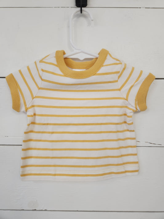 Size 0-3m | Hanna Andersson Striped Shirt