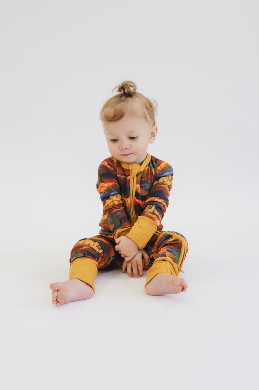Zippered Romper by Little Alaskan | Denali Foothills