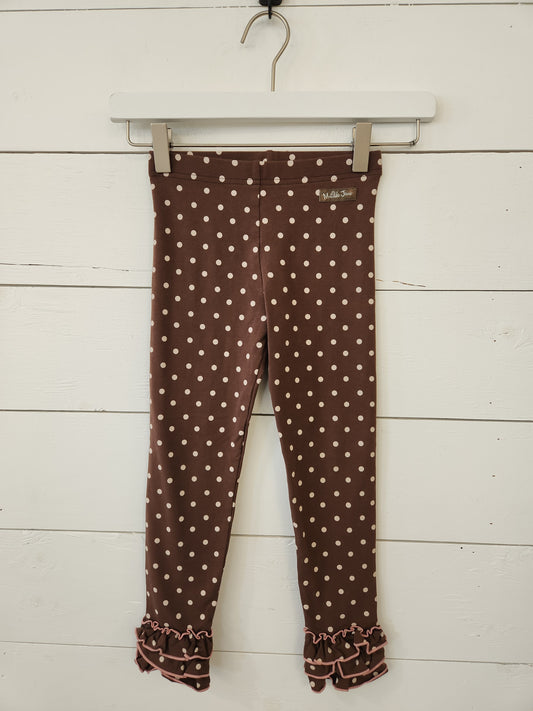 Size 6 | Matilda Jane Brown Leggings