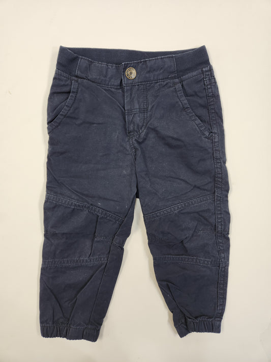 Size 12-18m | Polarn O. Pyret Navy Joggers