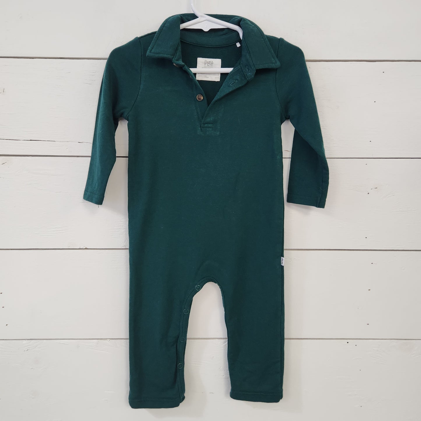 Size 6-12m | Play by Little Sleepies Green Romper