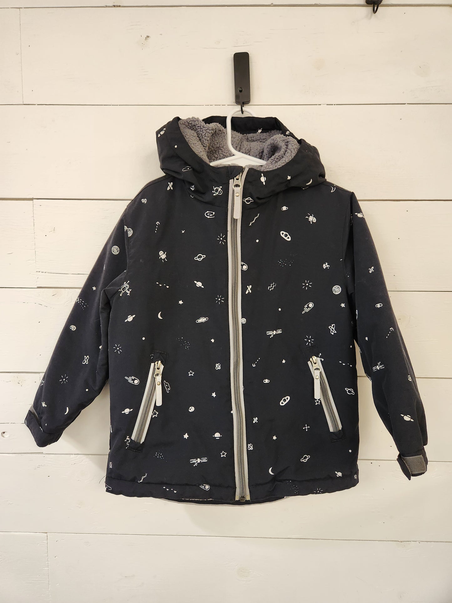 Size 5 | Hanna Andersson Sherpa Lined Winter Jacket