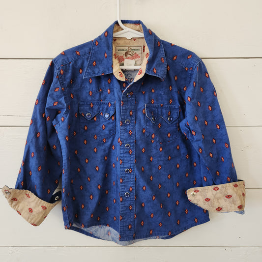 Size 5-6 | Wrangler Vintage Western Shirt