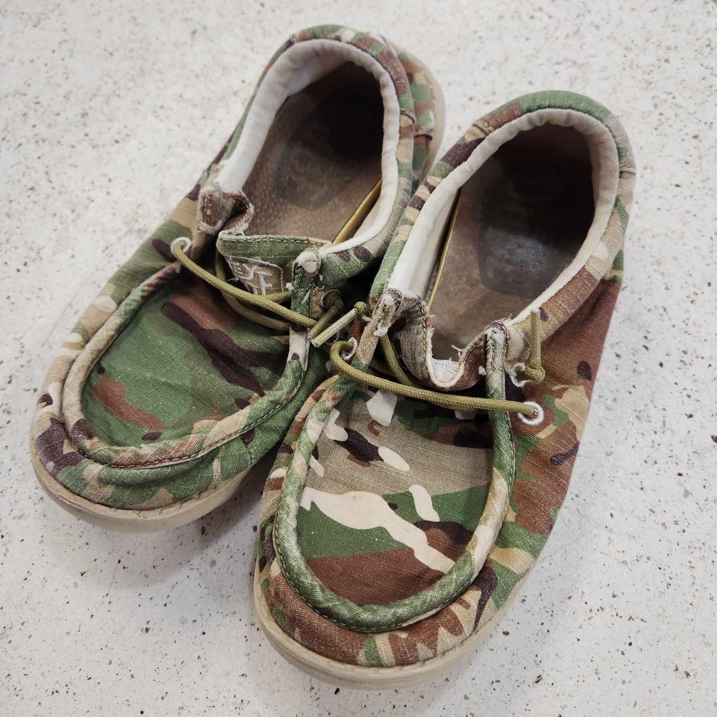 Size 3 | Hey Dude Camo Shoes