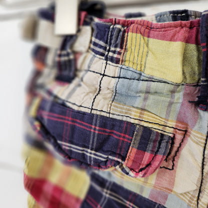 Size 2t | Gap Plaid Shorts -Red
