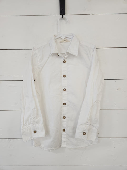 Size 6 | Burt's Bees White Buttondown
