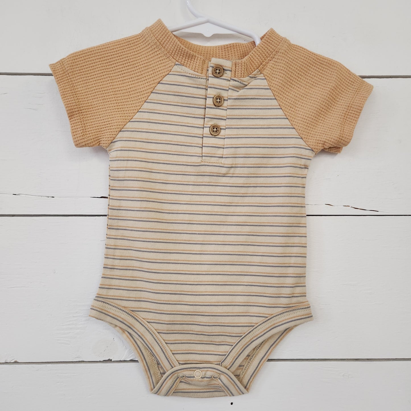 Size 3-6m | Nicole Miller Striped Bodysuit