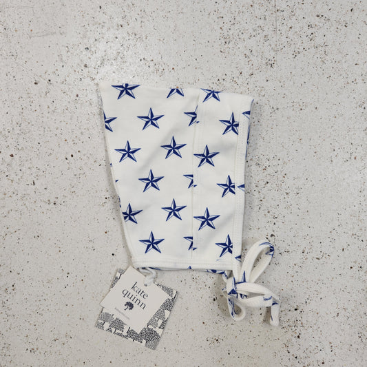 Size 3-6m | Kate Quinn Blue Star Bonnet NWT