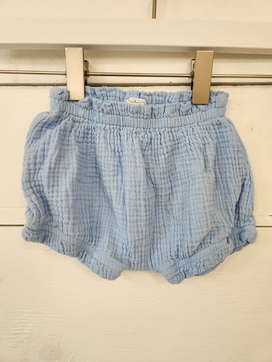Size 3-6m | mudpie blue shorts