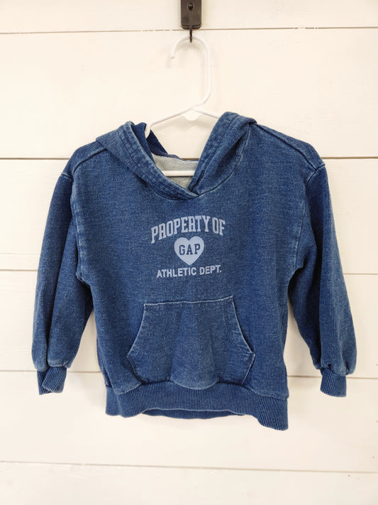 Size 2t | Gap Denim Stretch Hoodie