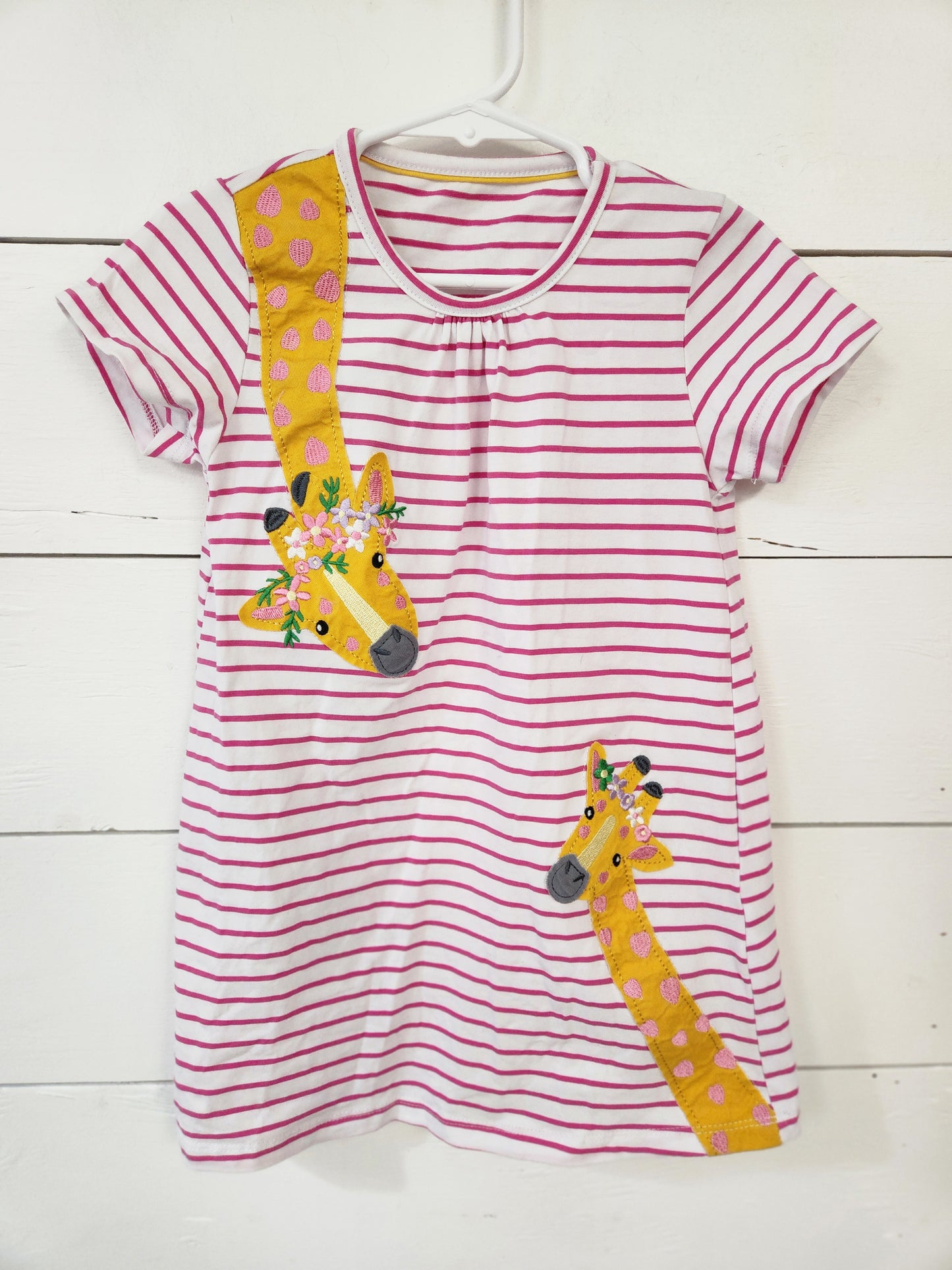 Size 2t | Boutique Giraffe Applique Dress