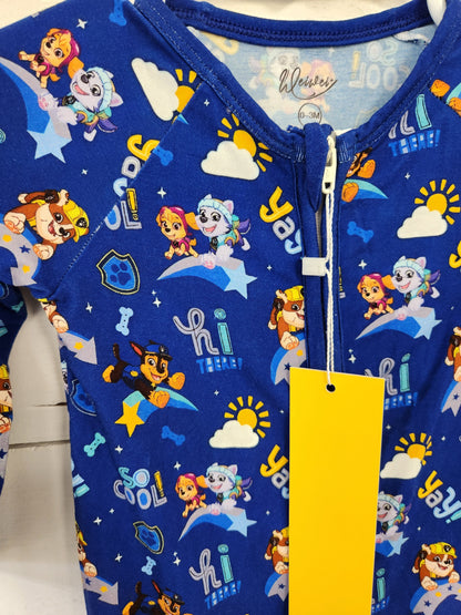 Size 0-3m | WeiWei NWT Paw Patrol Zip Sleeper