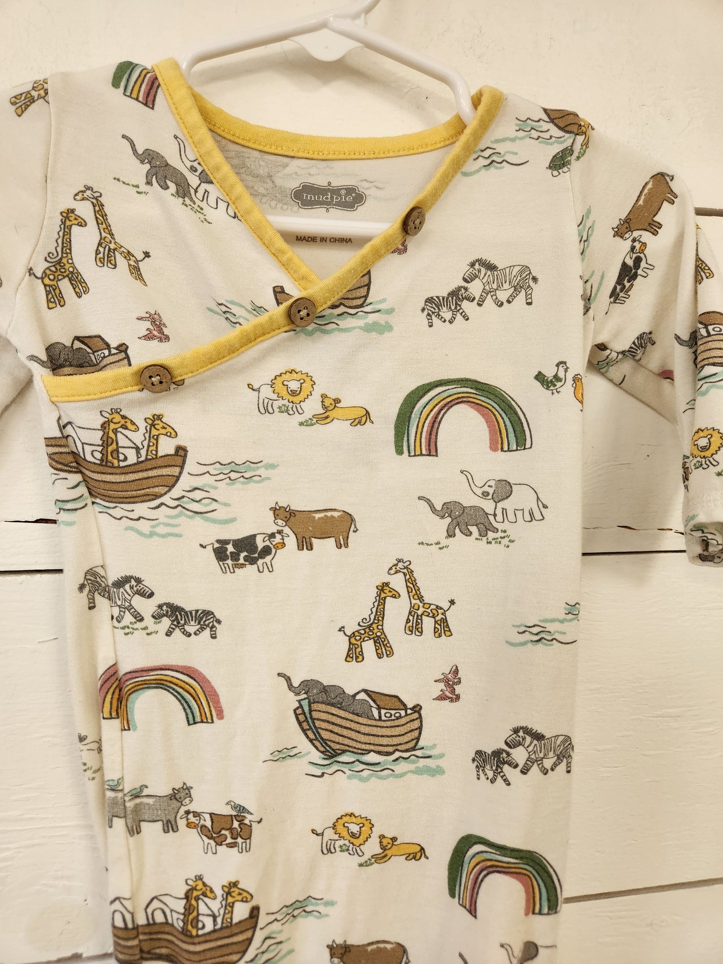 Size 0-3m | Mudpie Sleep Gown