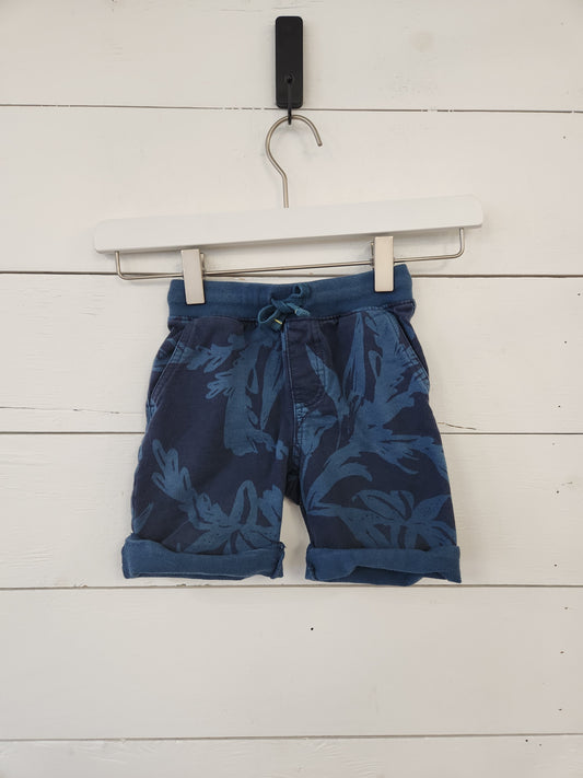 Size 18-24m | Tea Blue Print Shorts