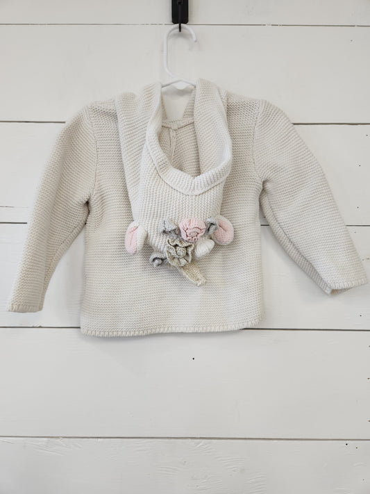 Size 12-18m | Baby Gap Knit unicorn sweater