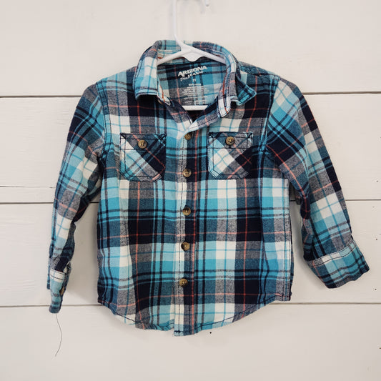 Size 2t | Arizona Jean Co Flannel Buttondown