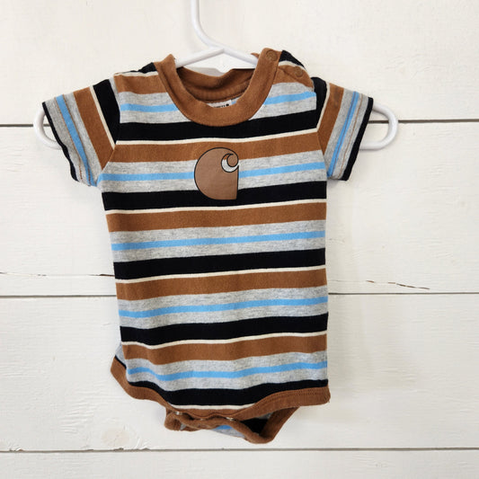 Size 3m | Carhartt Striped Onesie