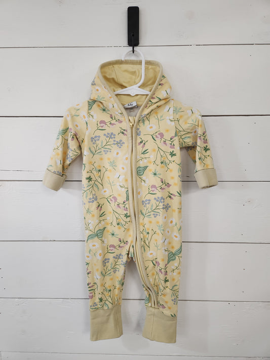 Size 2-4m | Polarn O. Pyret Zippered Romper